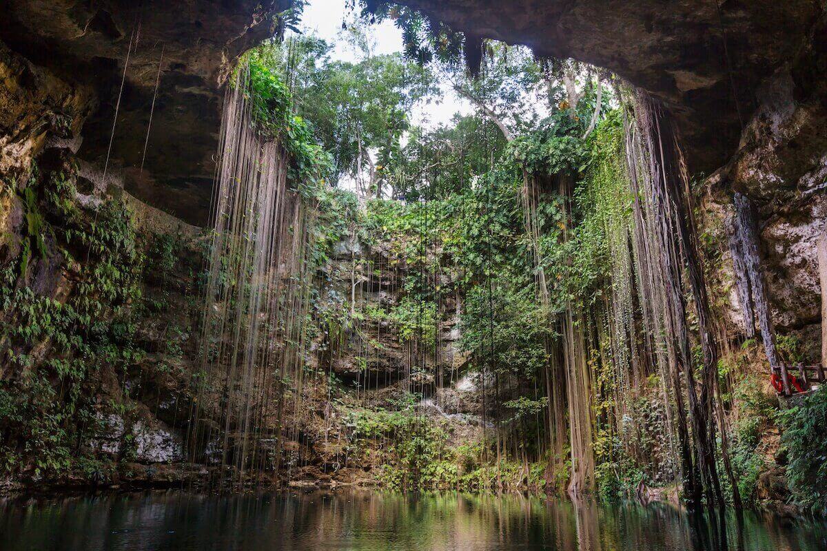 Cenoten in Mexiko - Cenote Ik Kil bei Chichen Itza
