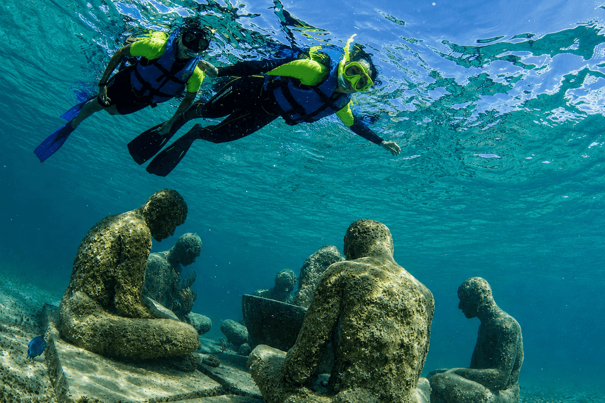 Schnorcheln im Nationalpark bei Isla Mujeres