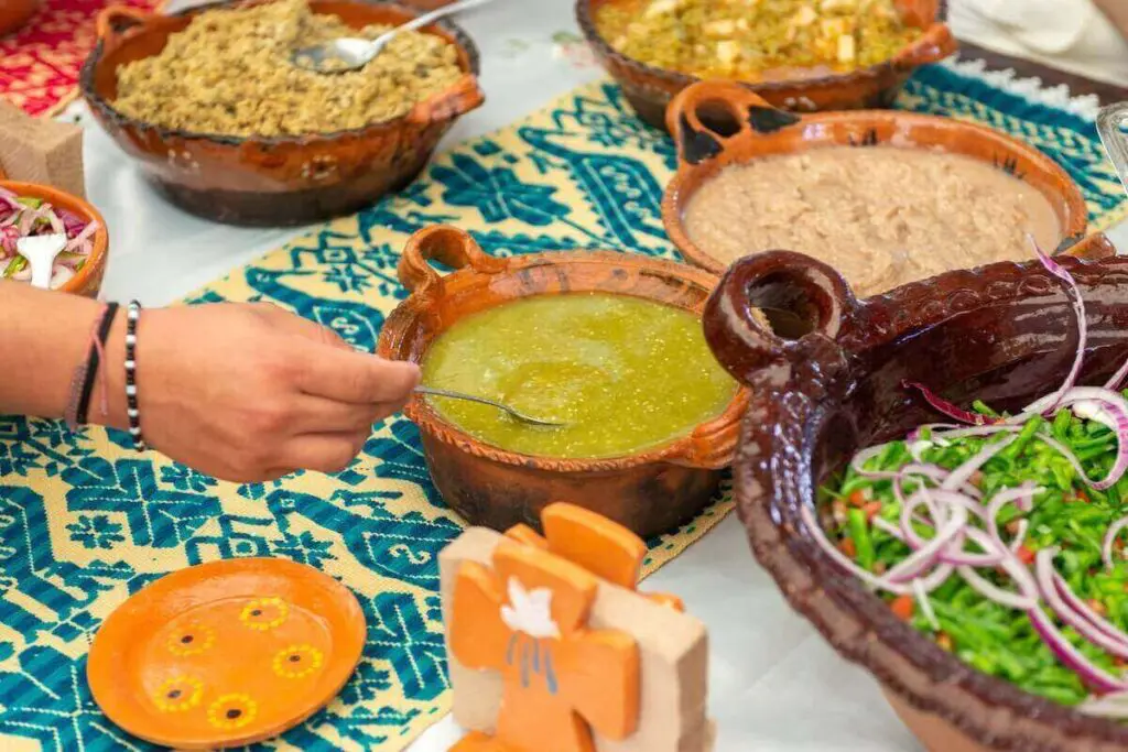 Déjeuner mexicain authentique lors de l'excursion à Tulum